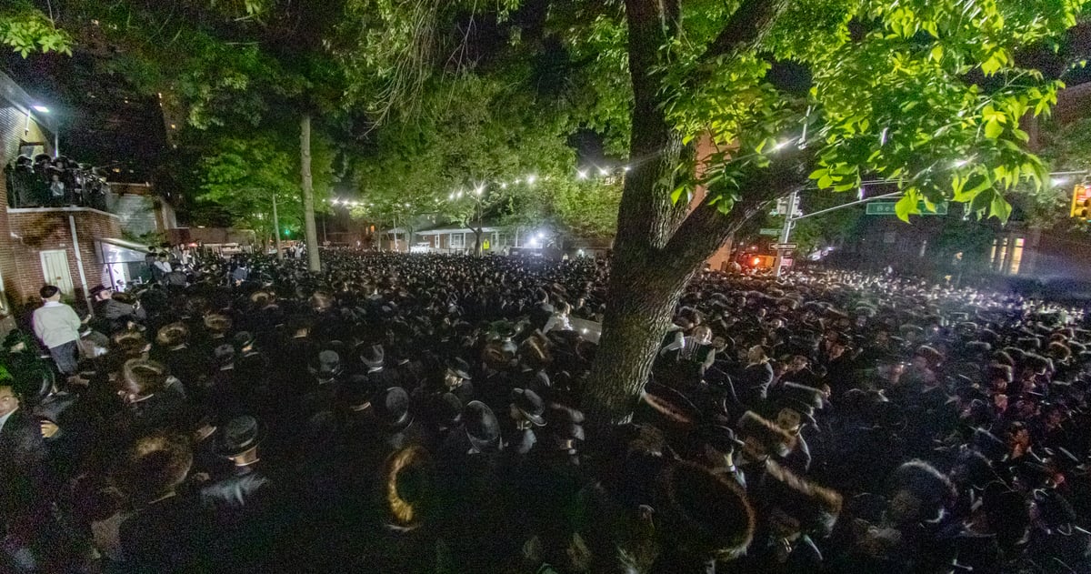 תיעוד: אלפים במעמד ה'בגלייטן' בסאטמר