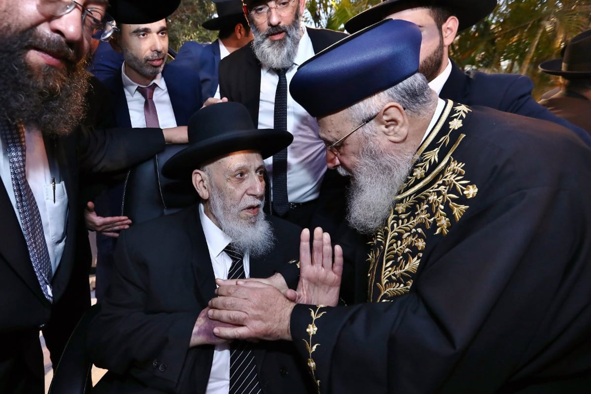 אריה דרעי חיתן את בת הזקונים, כולם השתתפו