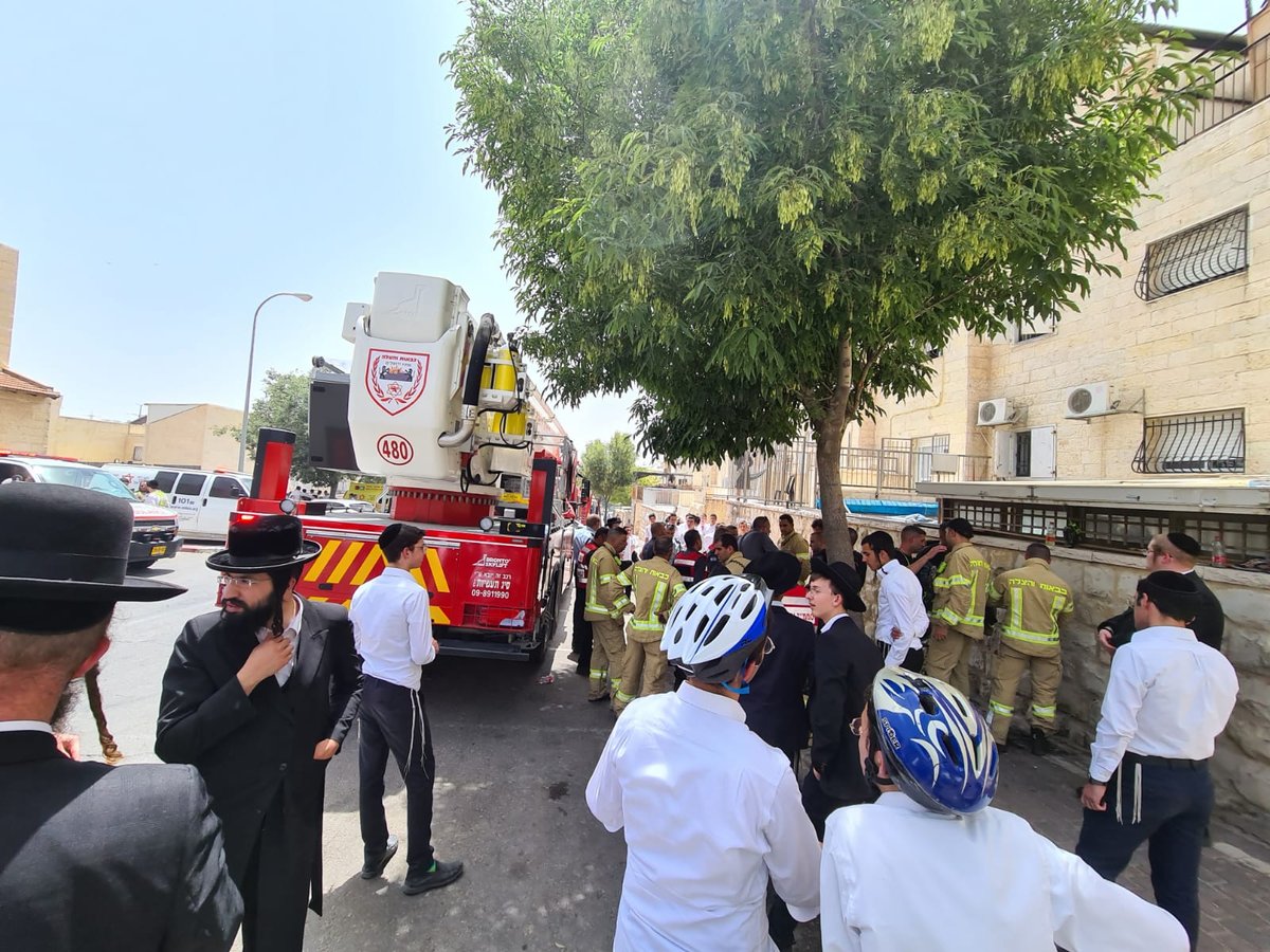 שריפה גדולה: תושבים פונו מבתיהם בבית שמש