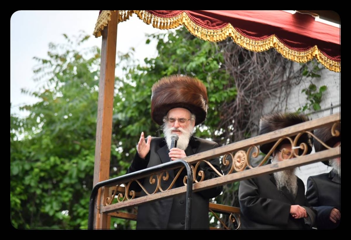 המונים בחתונת נכד הרבי מויז'ניץ בארה"ב