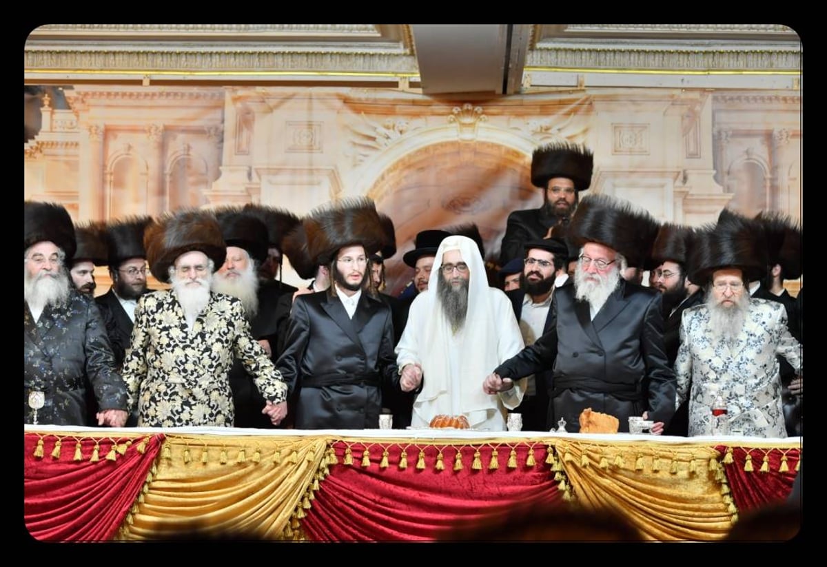 המונים בחתונת נכד הרבי מויז'ניץ בארה"ב