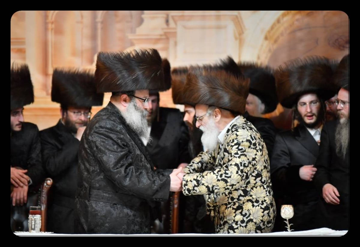 המונים בחתונת נכד הרבי מויז'ניץ בארה"ב