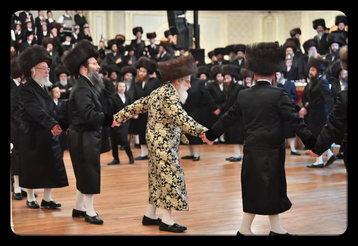 המונים בחתונת נכד הרבי מויז'ניץ בארה"ב