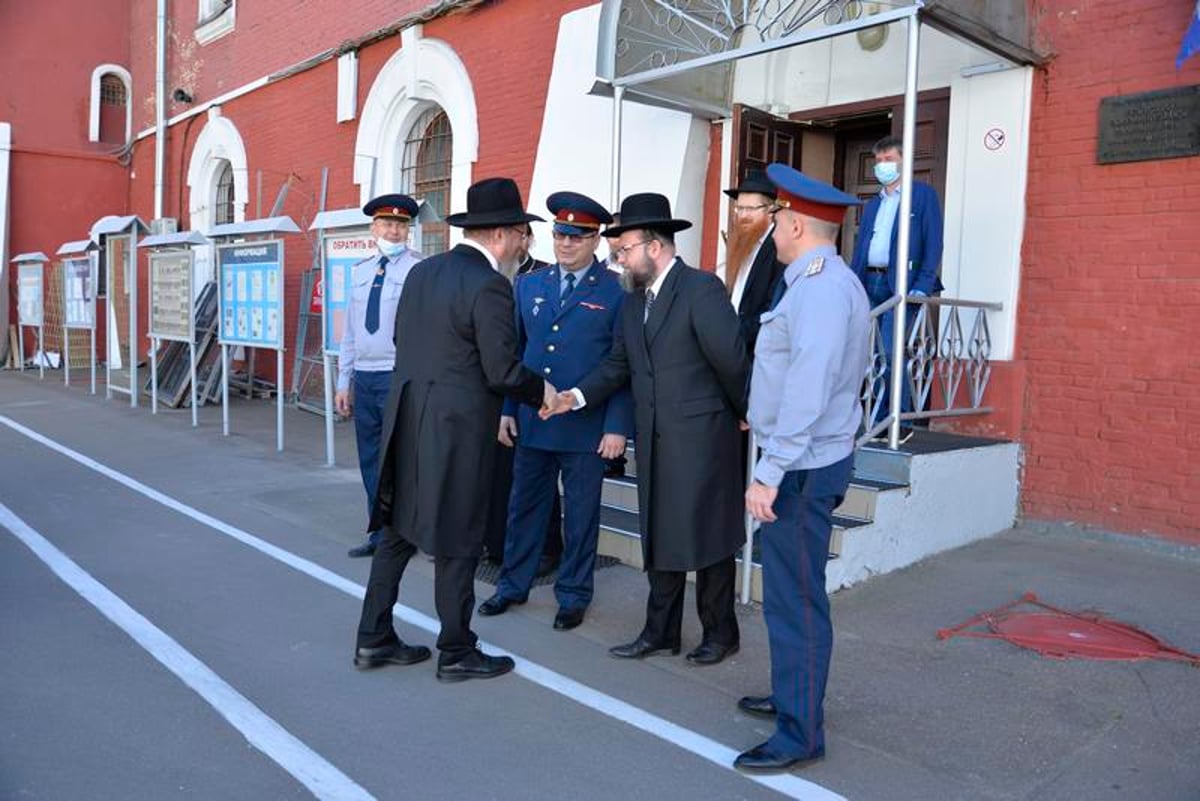 נחנך בית הכנסת המשופץ בבית הכלא הוותיק ברוסיה