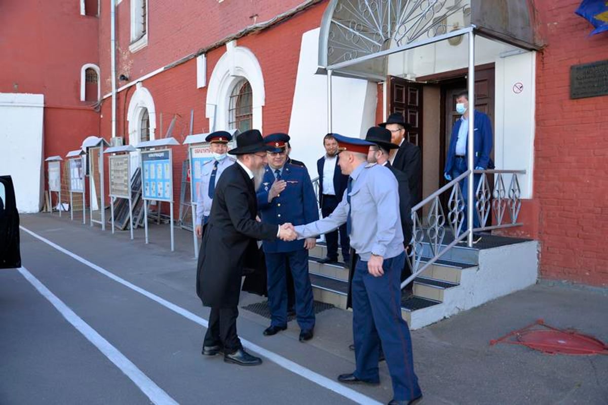 נחנך בית הכנסת המשופץ בבית הכלא הוותיק ברוסיה