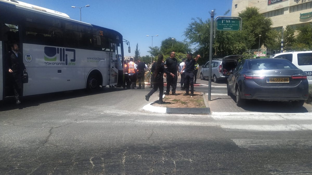 ביתר עילית: בת 91 נפגעה מאוטובוס ונהרגה