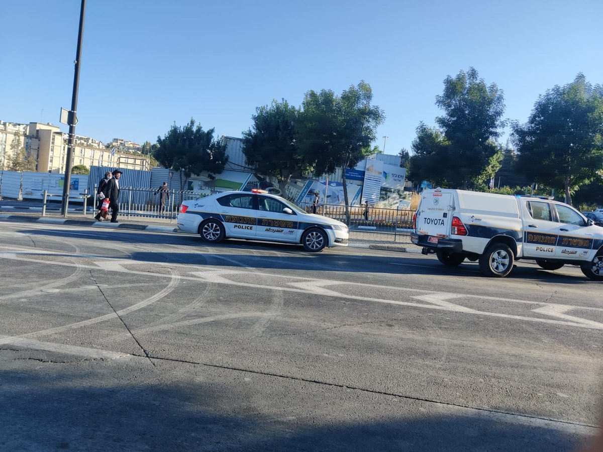 מספר כבישים באזור 'שערי צדק' - נחסמו לתנועה