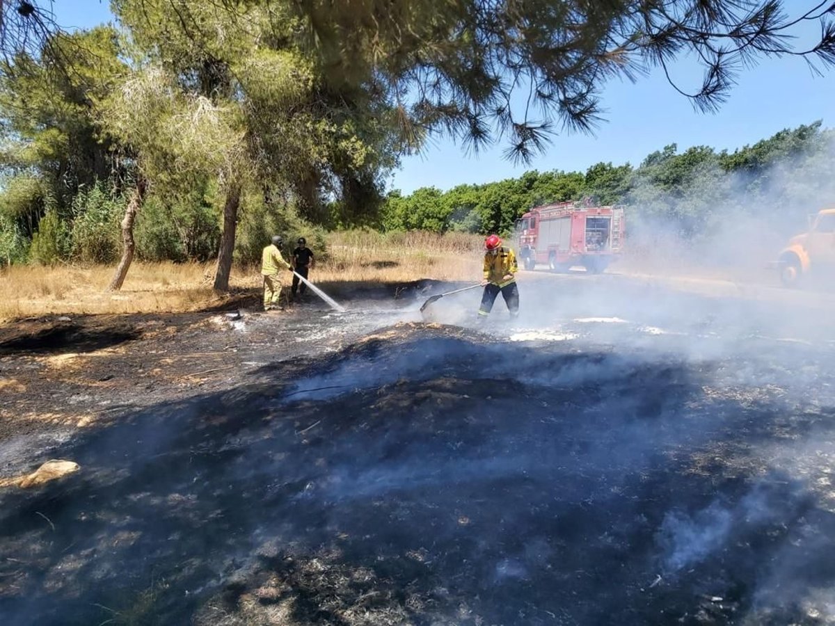 המתיחות הביטחונית: בלוני התבערה שבו, ואיתם השריפות