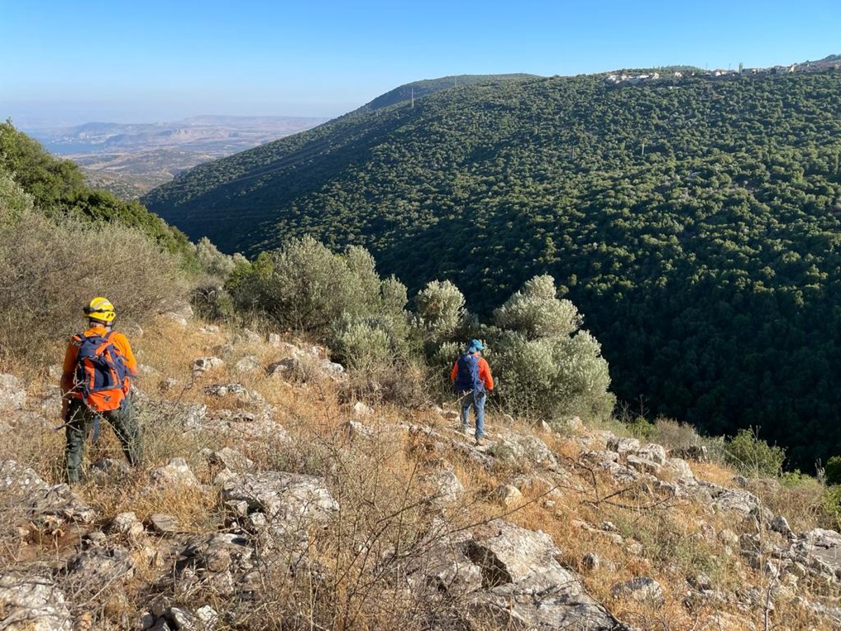 בתוך סבך הנחל: הנעדר נמצא מותש, וחולץ