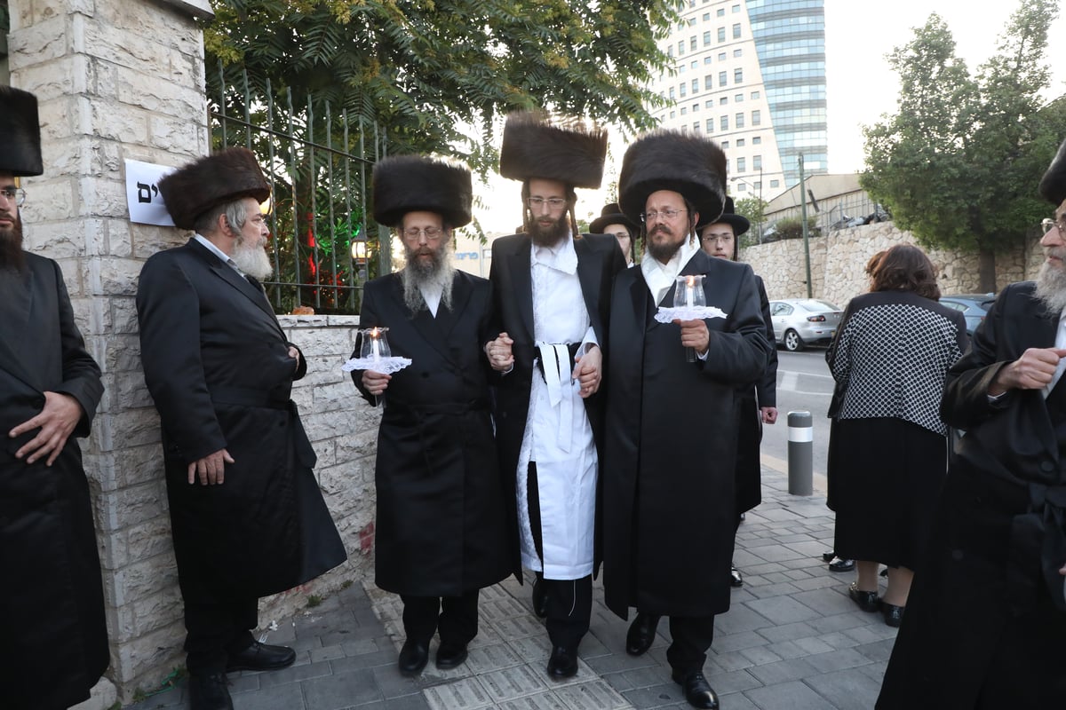 בזוועהיל חגגו את נישואי נכדת האדמו"ר