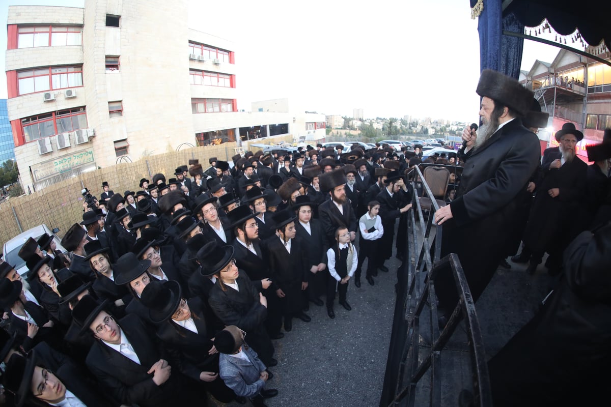 בזוועהיל חגגו את נישואי נכדת האדמו"ר