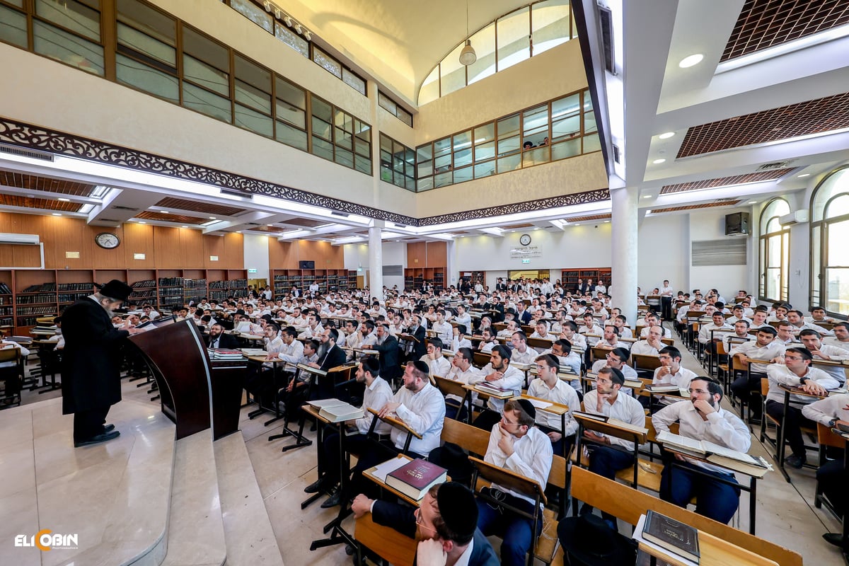 הגר"ד לנדו חיזק את 'אור אלחנן'