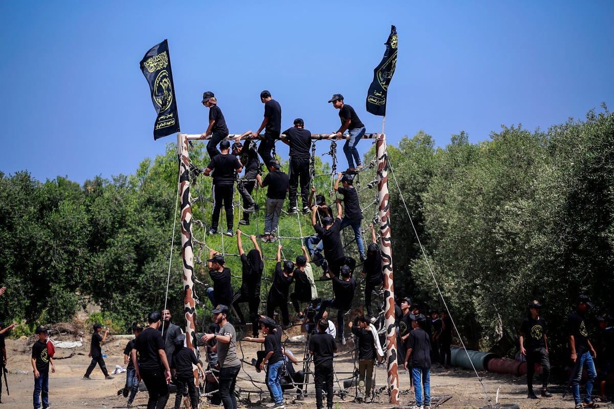 הקייטנה של הג'יהאד האסלאמי בעזה; צפו