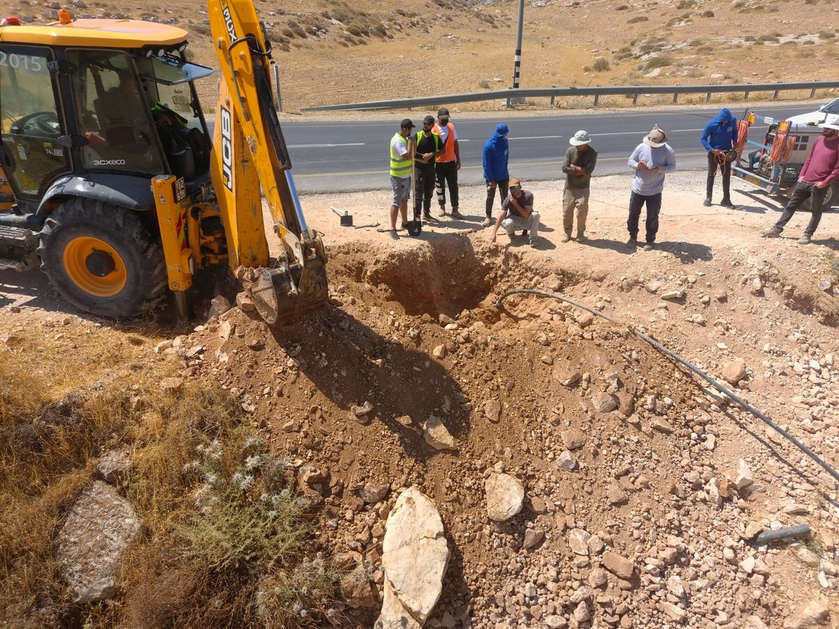 חברון: שמונה ערבים נעצרו בחשד לגניבת מים