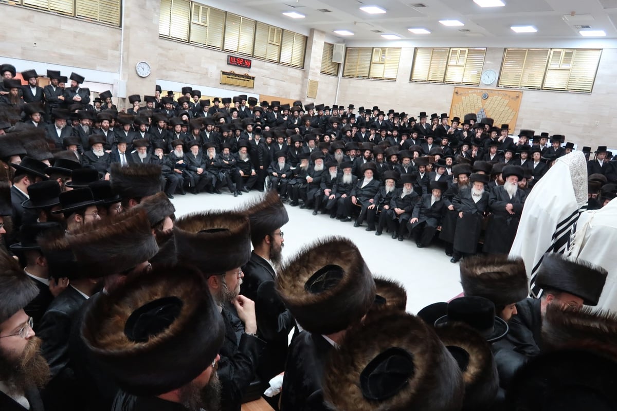 שמחת הברית לנין האדמו"ר מסערט ויז'ניץ