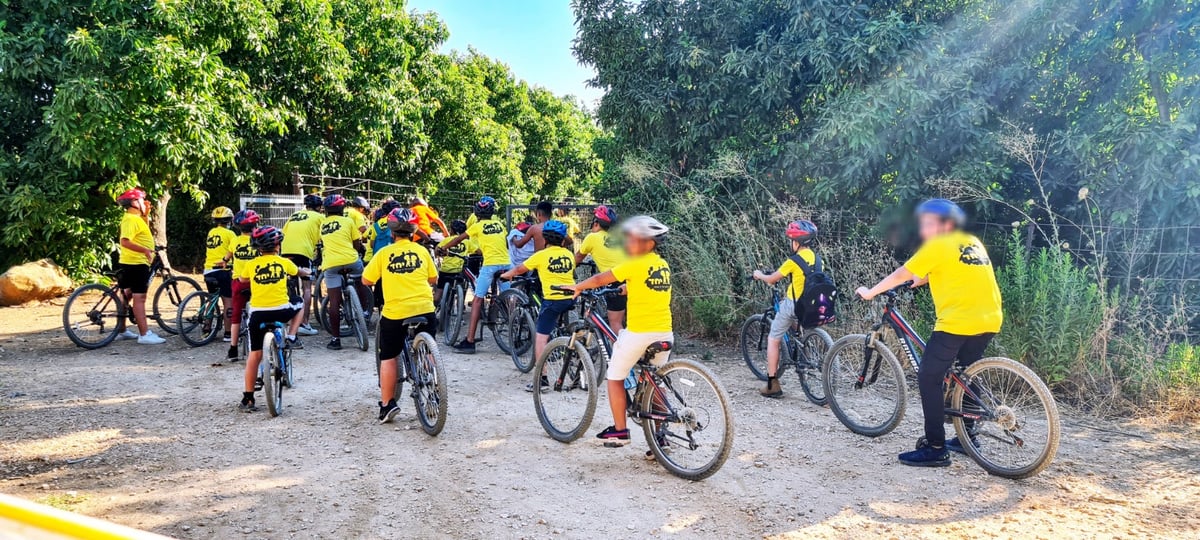 במשך ימי המחנה נהנו הילדים מטיול לנחלי הצפון, מסלולי אופניים, פארקים ופינות חי.