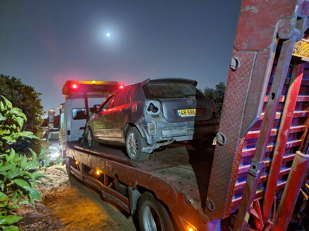 אימה בכפר חב"ד: חשוד נעצר לאחר ירי; נתפסו כלי נשק