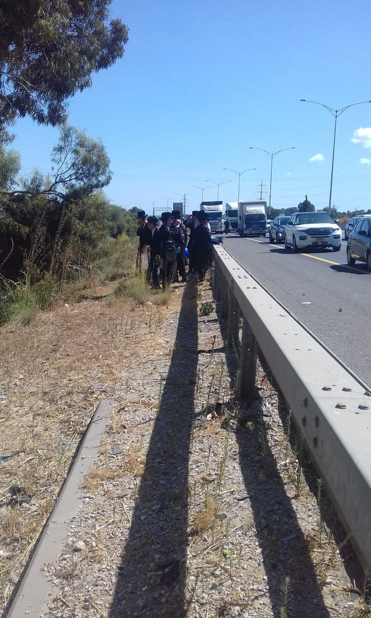 תאונה בין רכב לאוטובוס שהסיע בני ישיבות