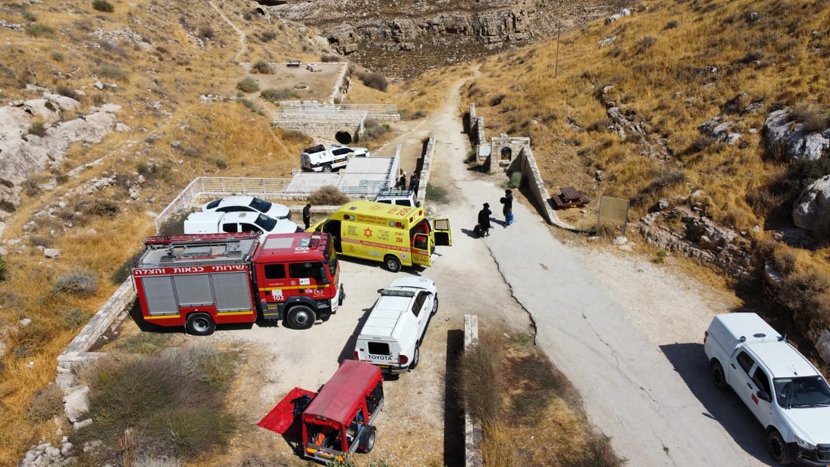 במהלך טיול במערת חריטון: חסיד גור נפל מגובה רב - וחולץ