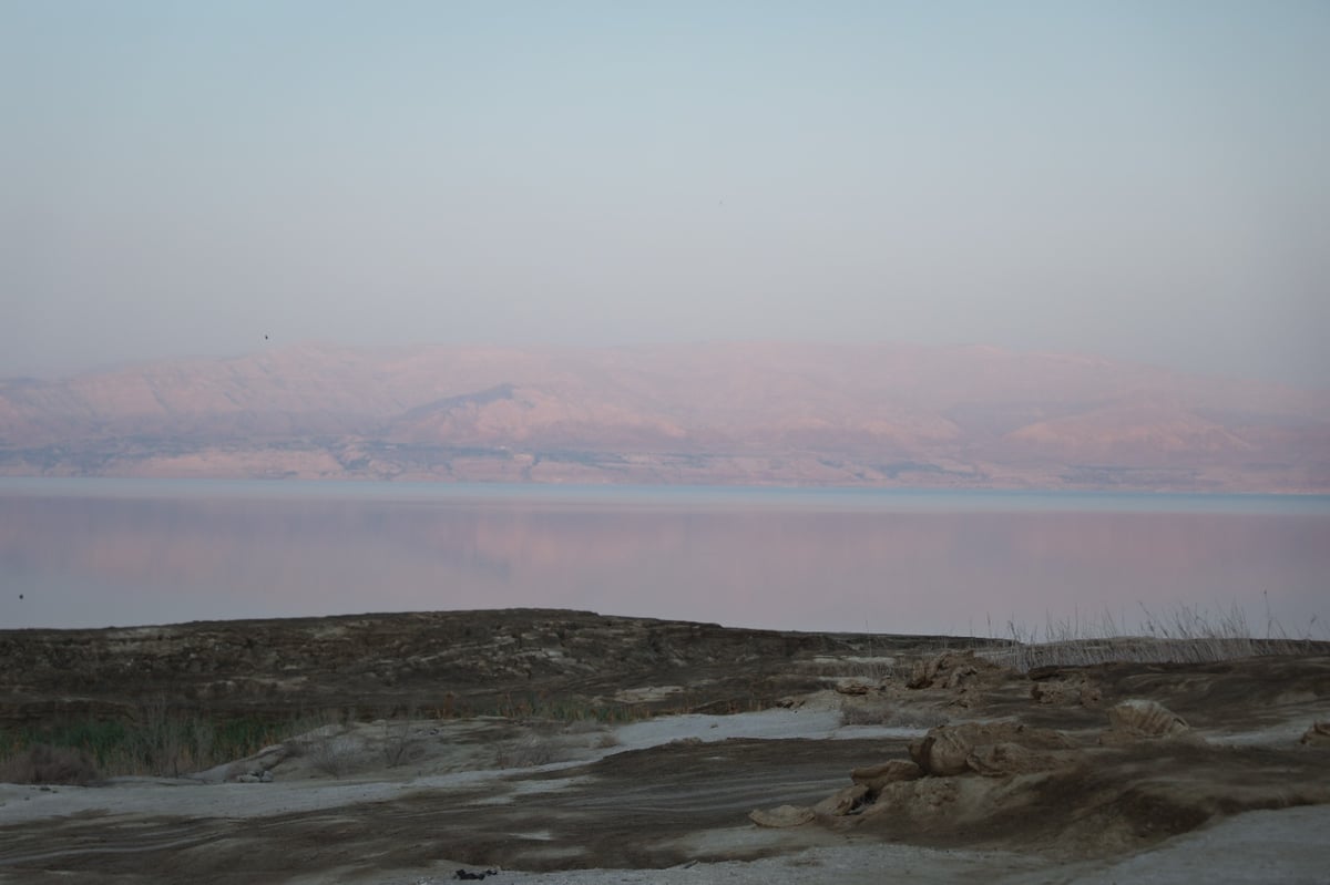 צלם 'כיכר' תיעד: ים המלח במלוא הדרו; צפו