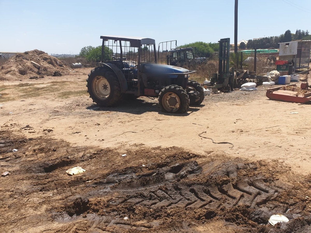 כתב אישום: שני בדואים גנבו רכב וטרקטור