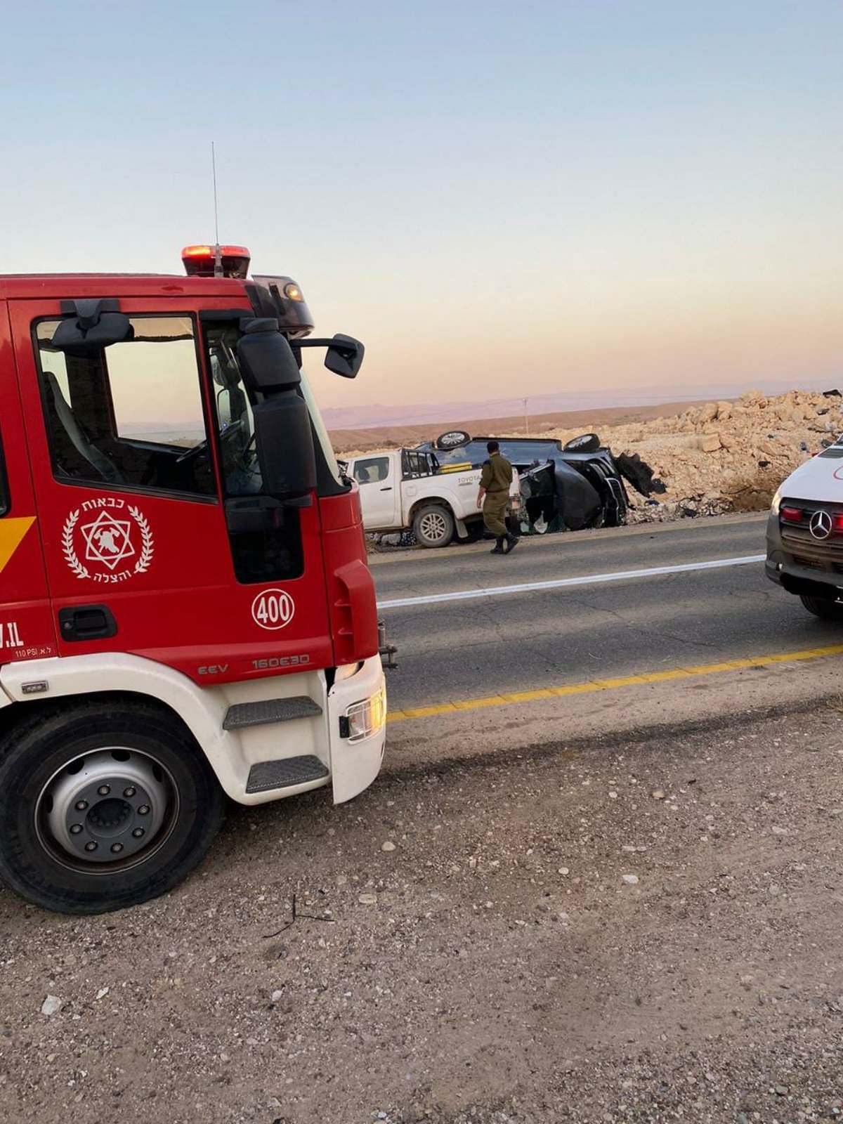 תאונה קטלנית בדרום: הרוג ועשרה פצועים