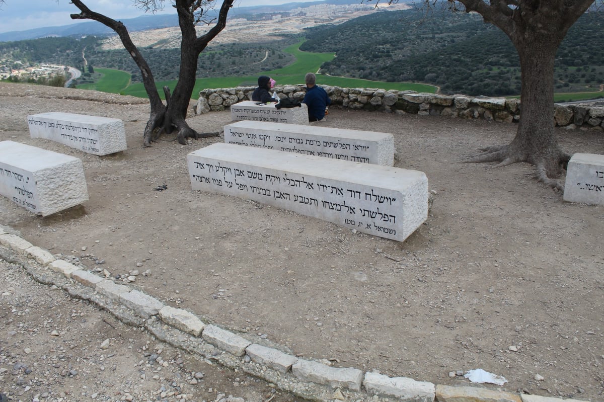 הנס ב'תל עזקה'; כך דוד ניצח את גוליית ואחיו