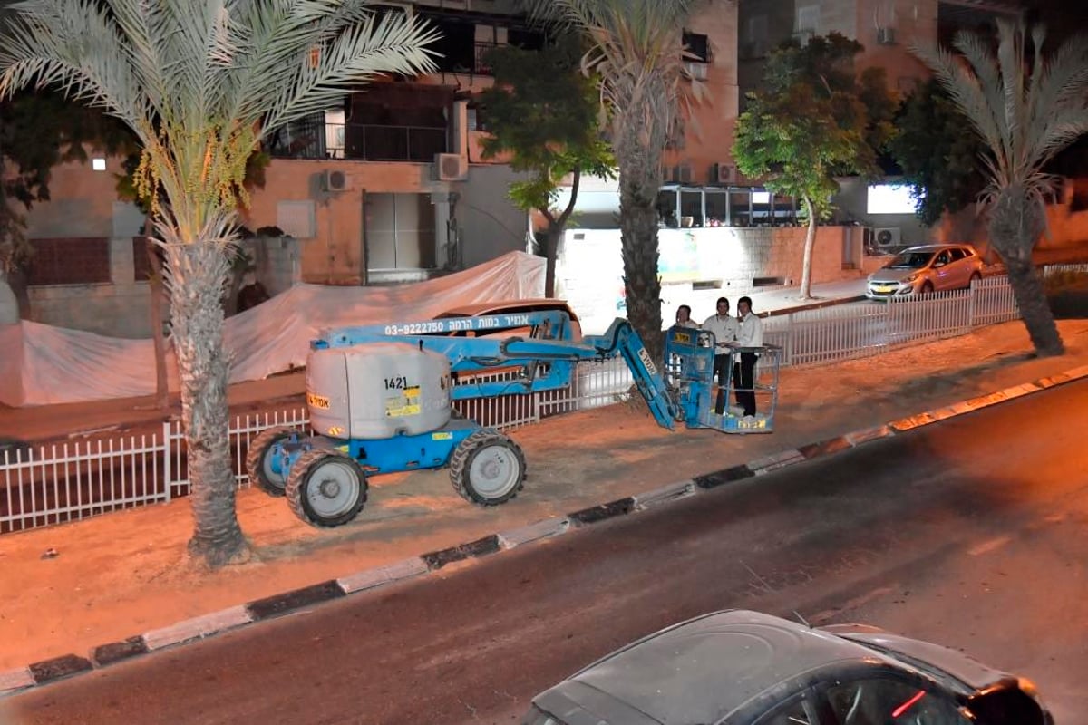 ההכנות בויז'ניץ לקראת השבת ההיסטורית באלעד