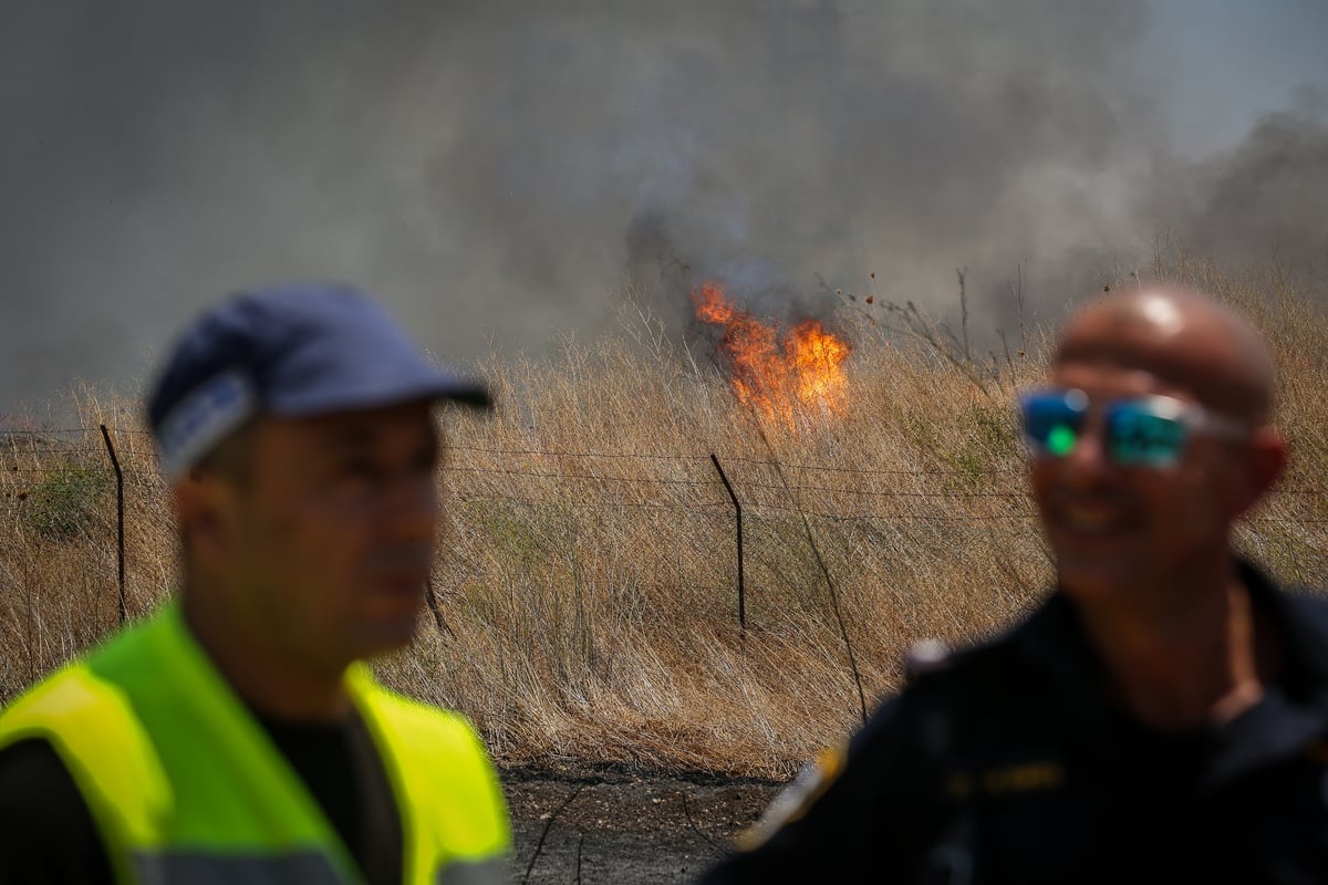 תיעוד: כאן נפלה הרקטה ששוגרה מלבנון