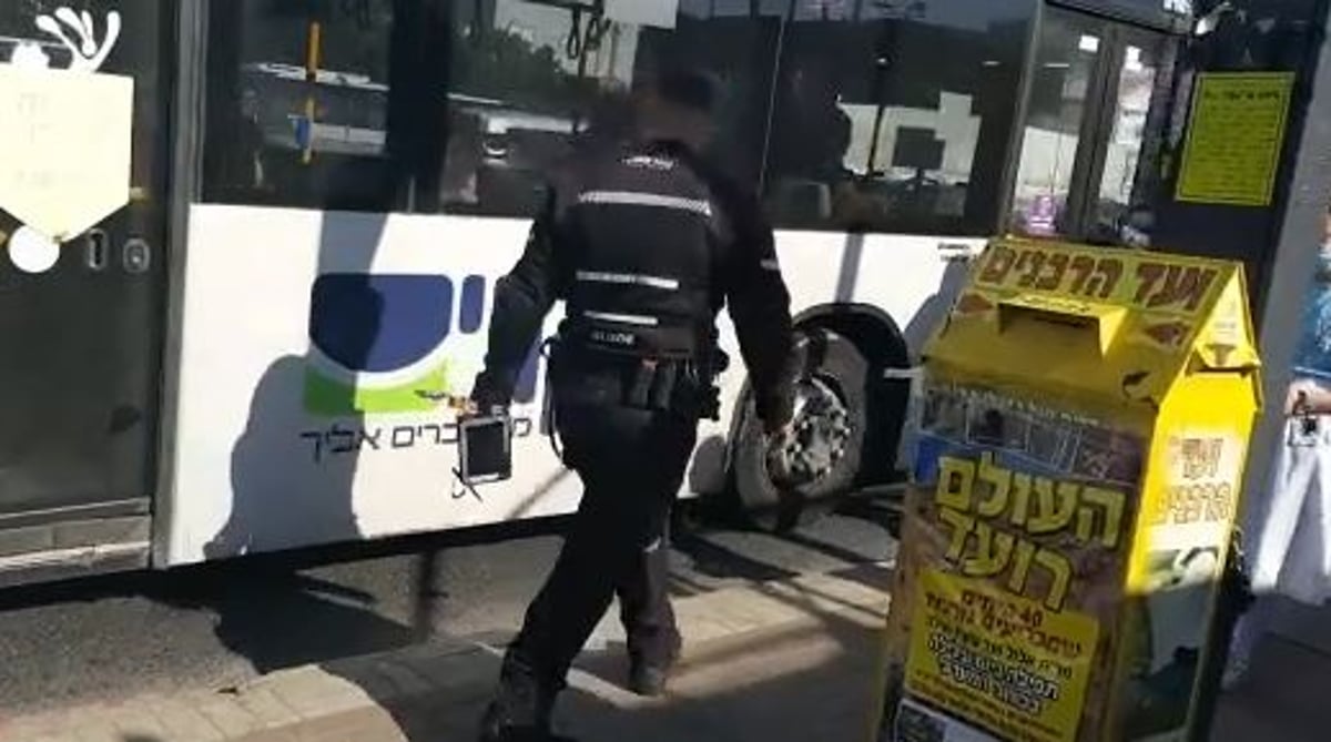 כך אכפו השוטרים הנחיות בבני ברק • צפו