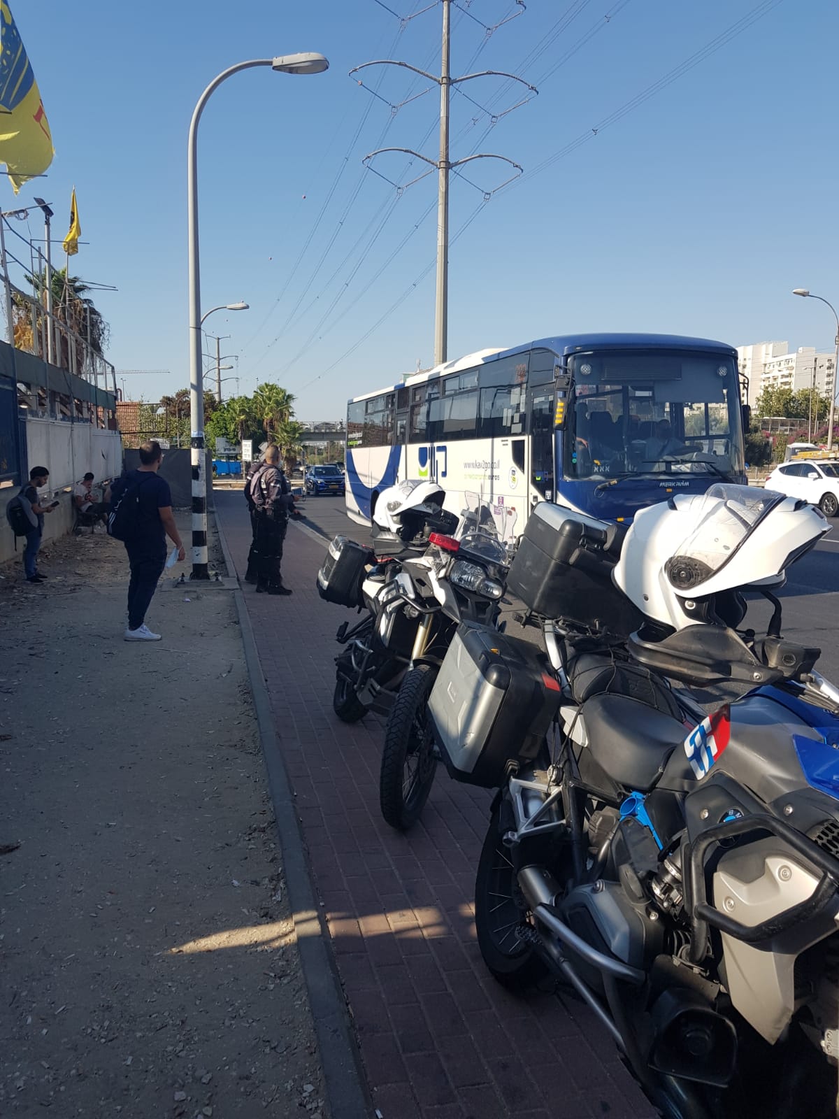 כך אכפו השוטרים הנחיות בבני ברק • צפו