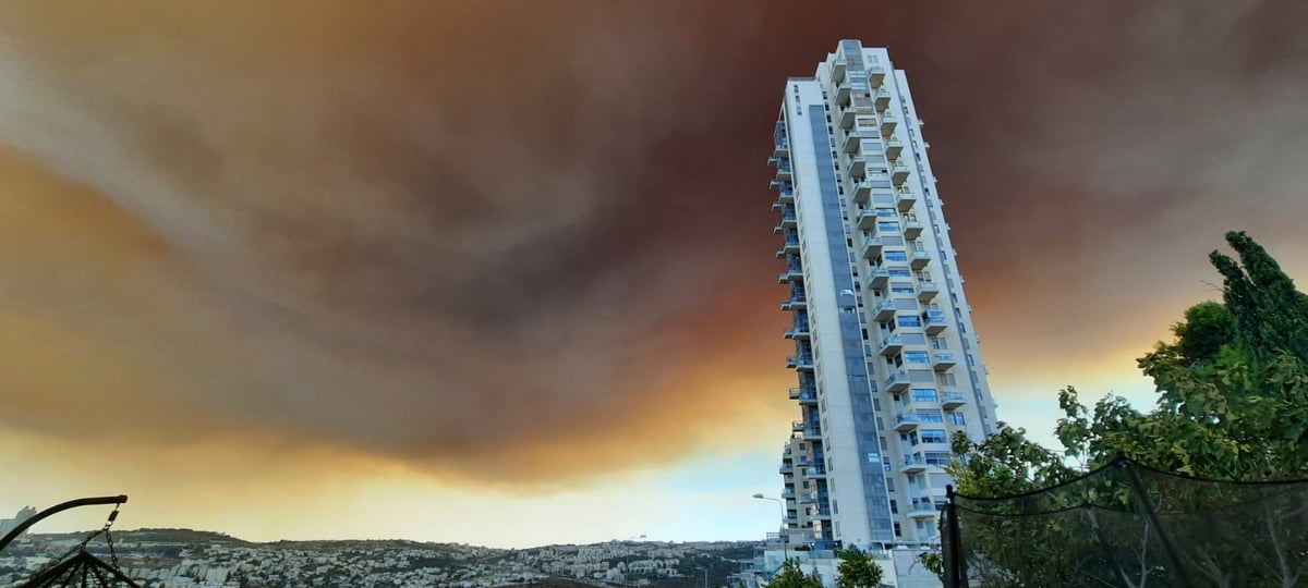 עשן מיתמר מעל ירושלים