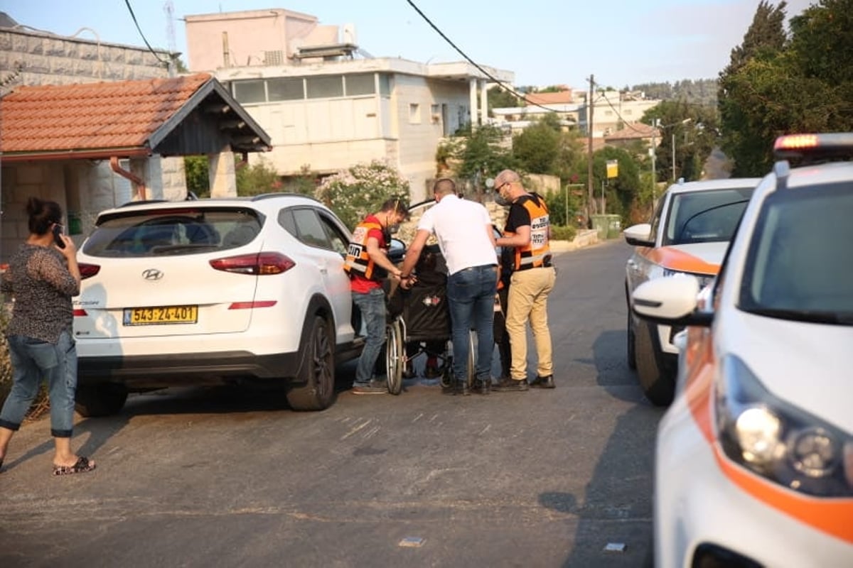 פינוי תושבים בגבעת יערים; כך זה נראה. צפו