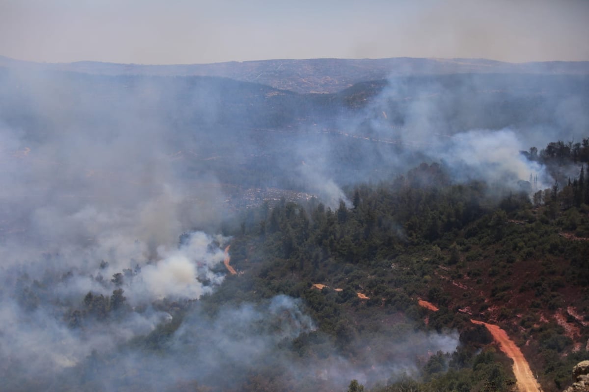 בשל התגברות הרוח: מספר יישובים - פונו