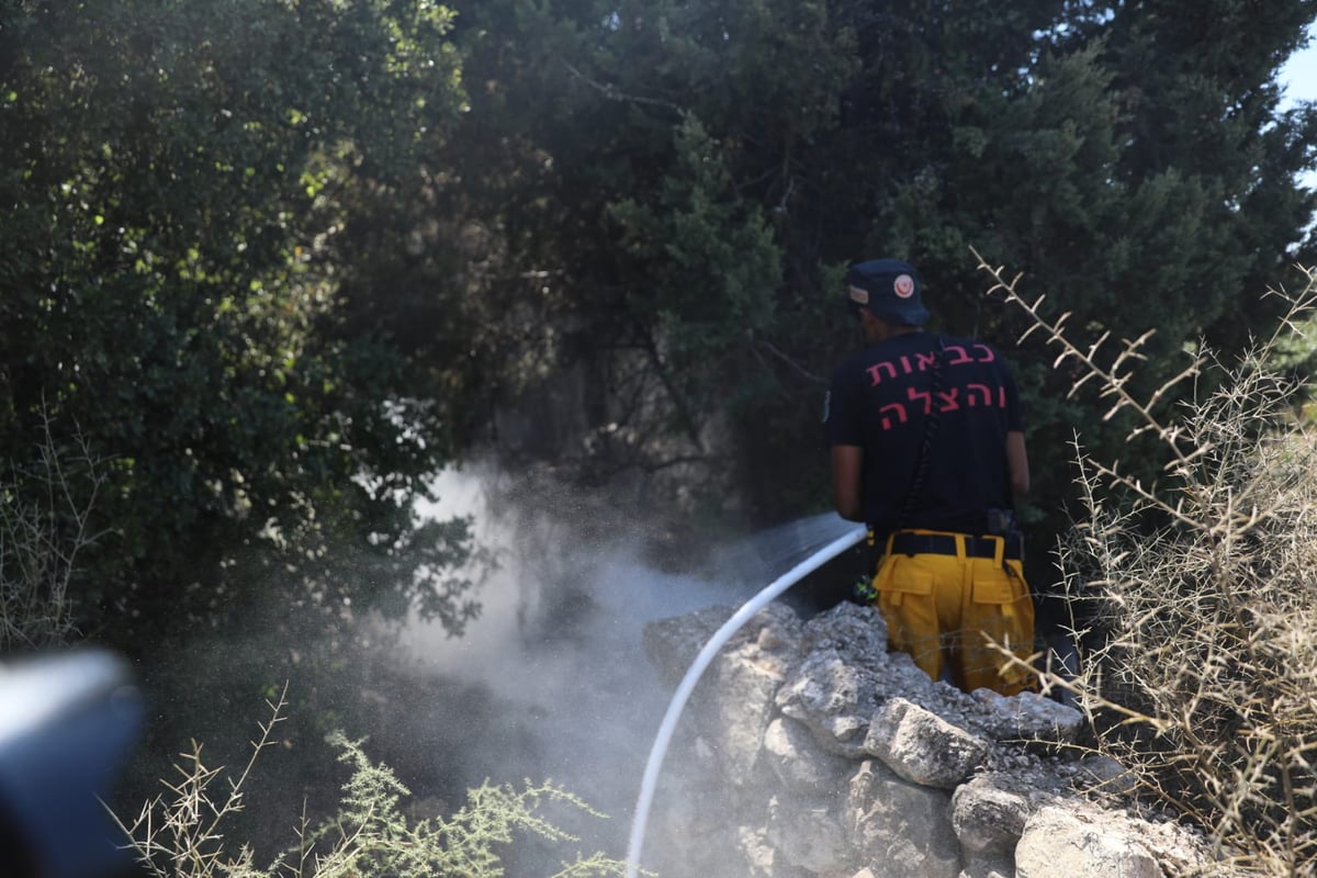 תיעוד עצוב: הבית שנשרף ב'גבעת יערים'