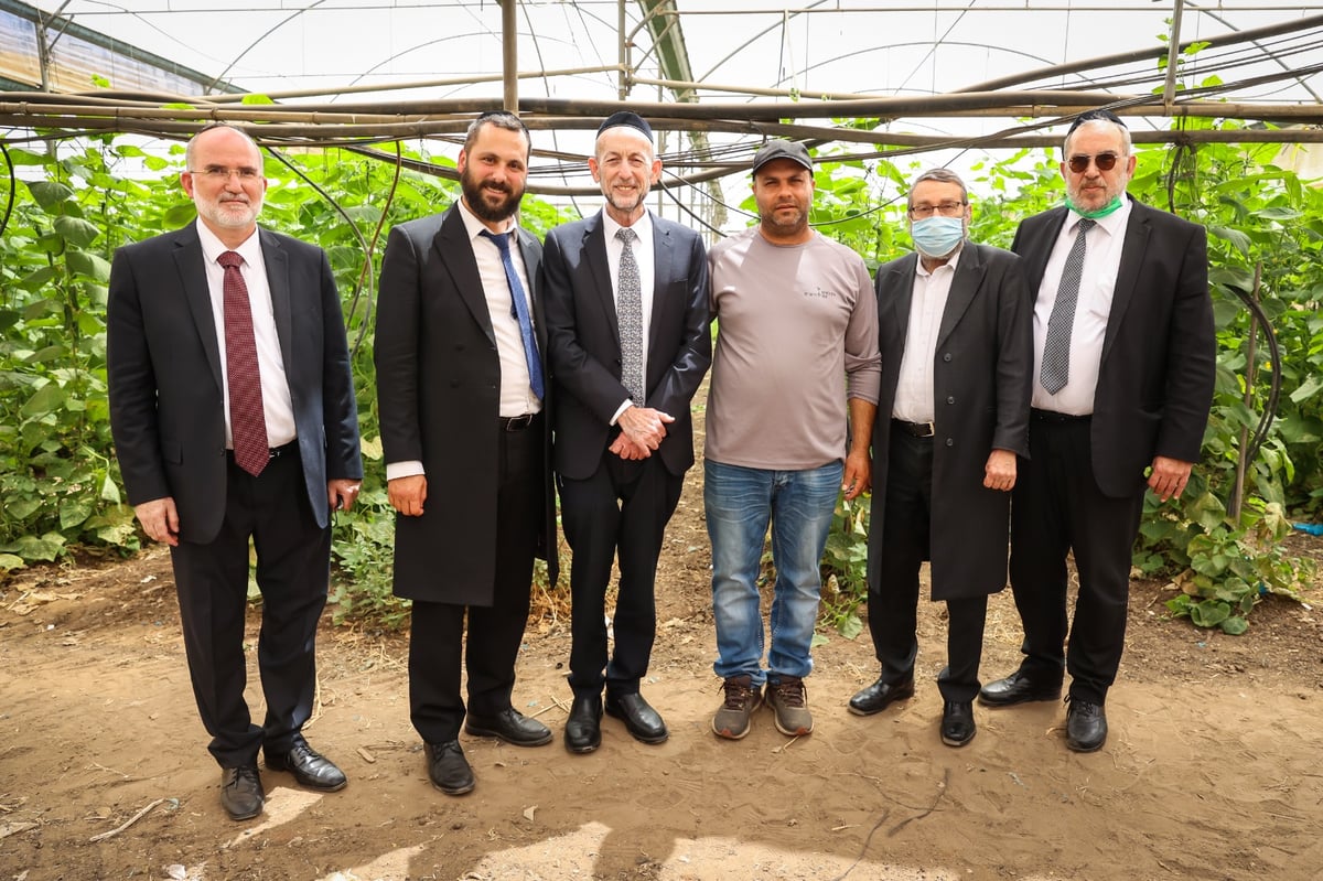 הח"כים של דגל חיזקו את החקלאים לקראת השמיטה