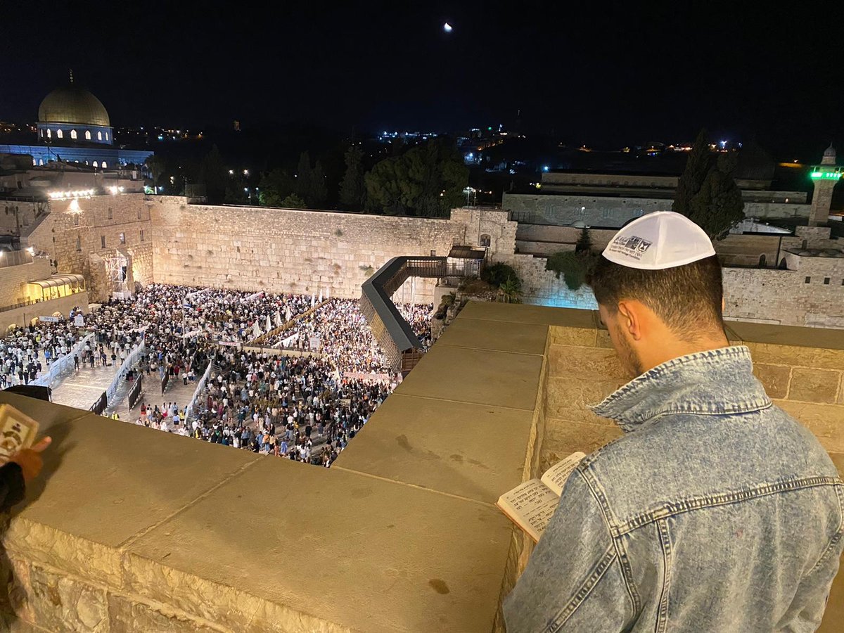 בחצות לילה: הזמר והשחקן ביקשו סליחה בכותל