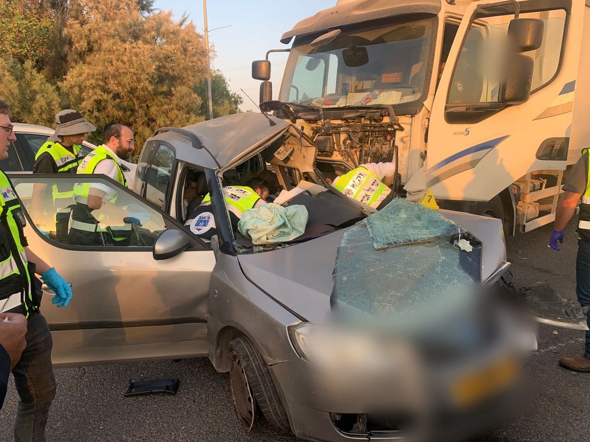 טרגדיה בדרך לחתונת הבת; פצוע קשה והרוג בכביש 411