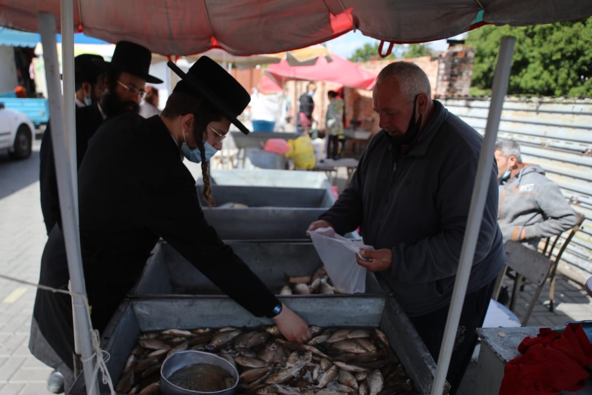 משדה התעופה אל השוק באומן • גלריה של ערב שבת