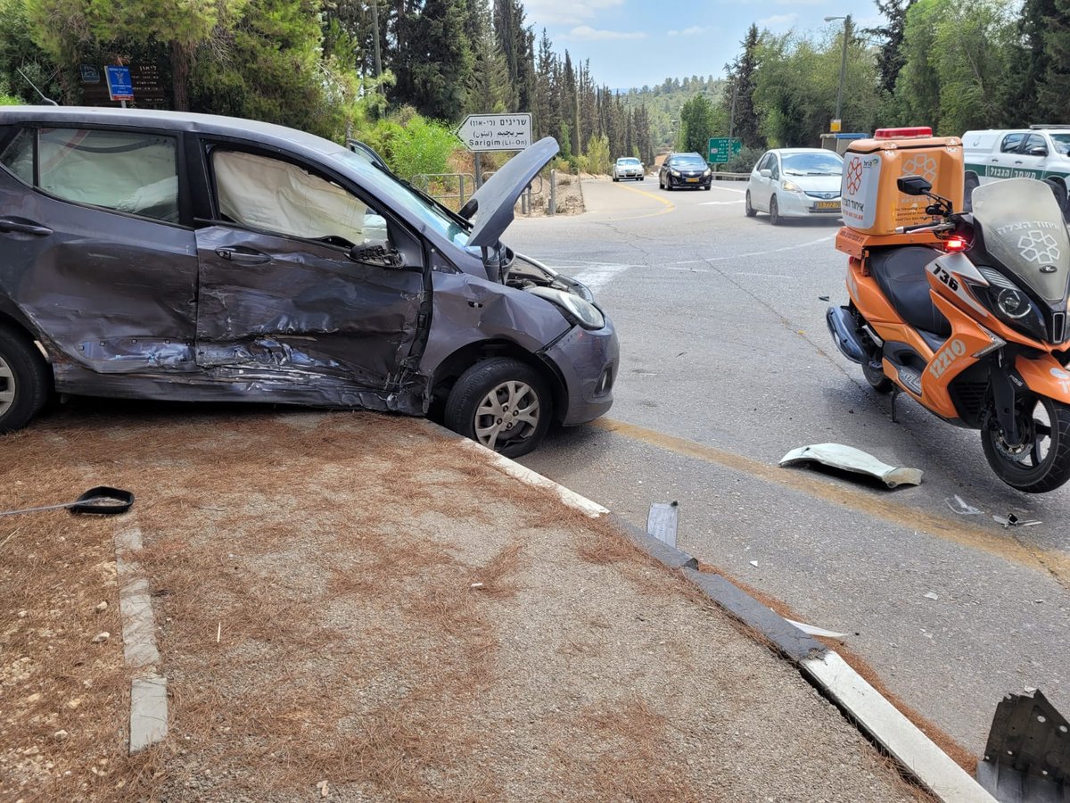 ערב החג: שתי תאונות סמוך לעיר בית שמש