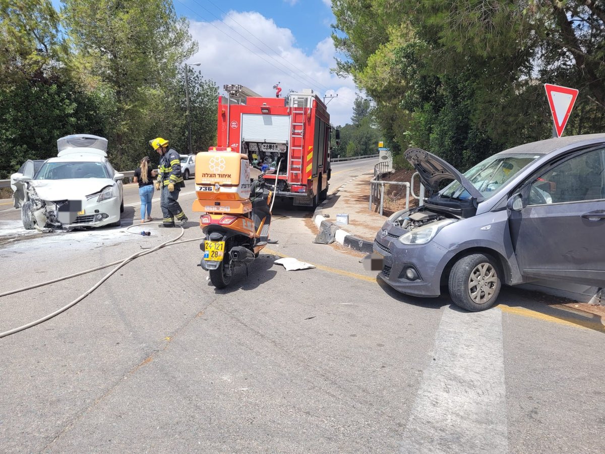 ערב החג: שתי תאונות סמוך לעיר בית שמש