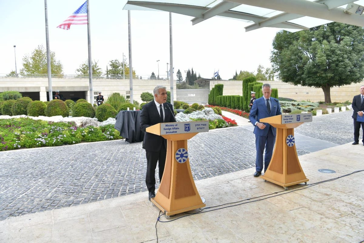 לפיד: "התקפה על ארה"ב היא התקפה על ישראל"