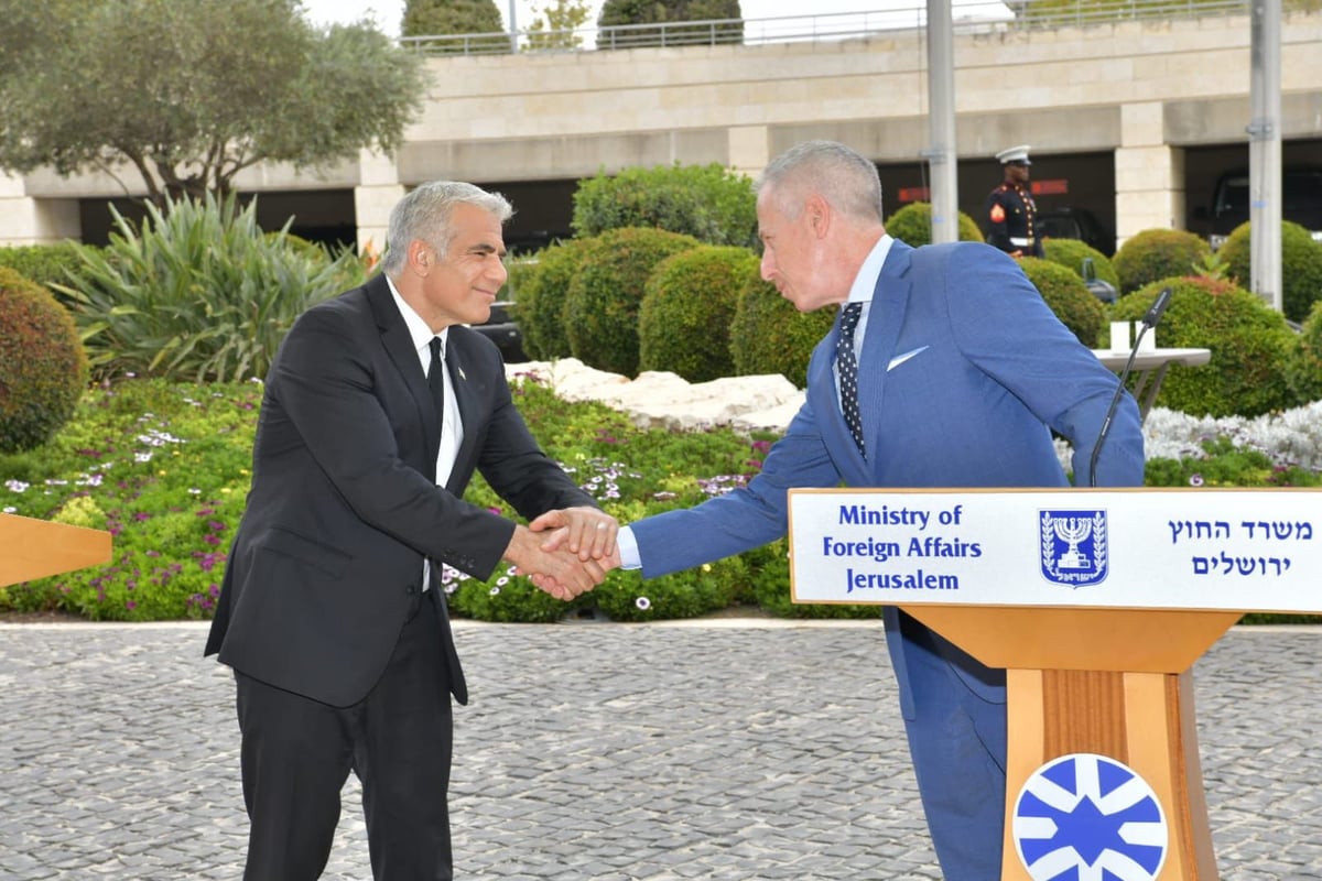 לפיד: "התקפה על ארה"ב היא התקפה על ישראל"