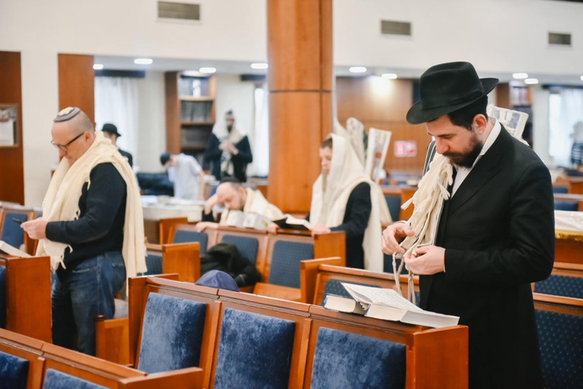 הושענא רבה בבית הכנסת המרכזי במוסקבה