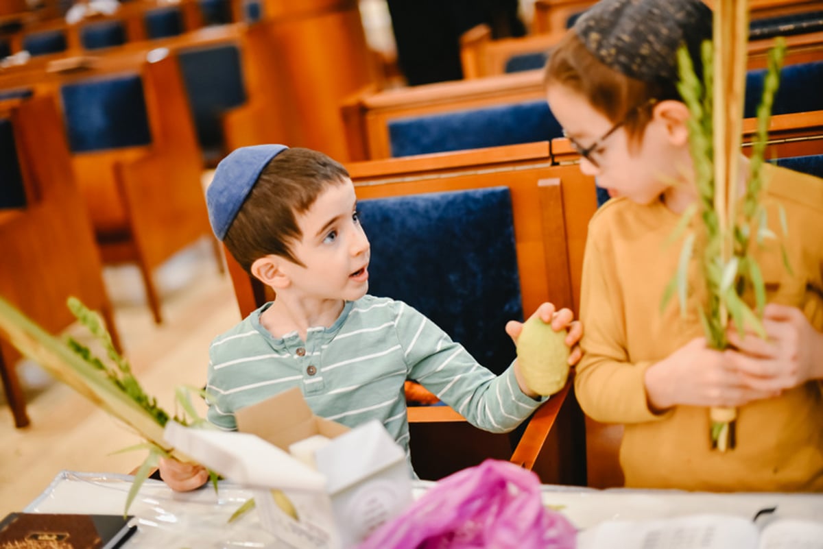 הושענא רבה בבית הכנסת המרכזי במוסקבה