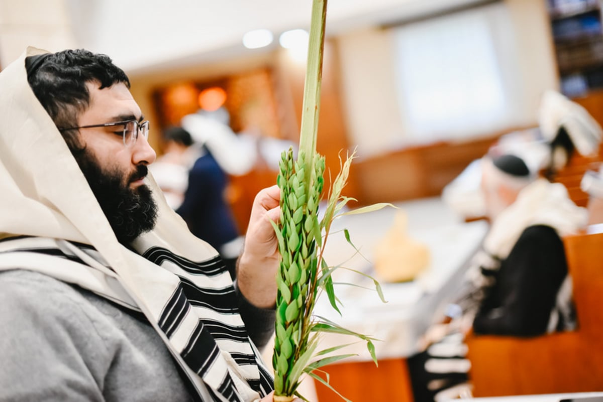 הושענא רבה בבית הכנסת המרכזי במוסקבה