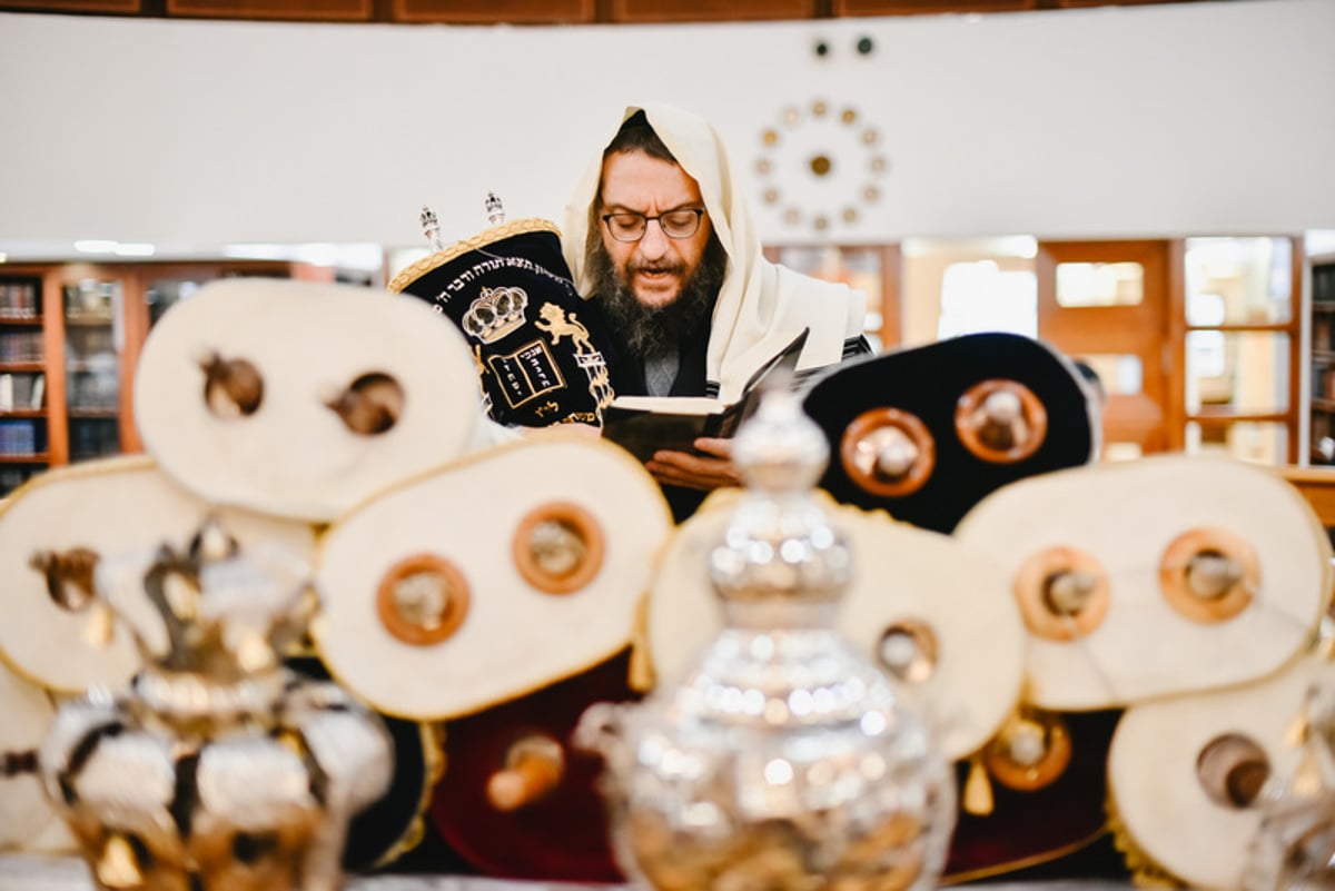 הושענא רבה בבית הכנסת המרכזי במוסקבה