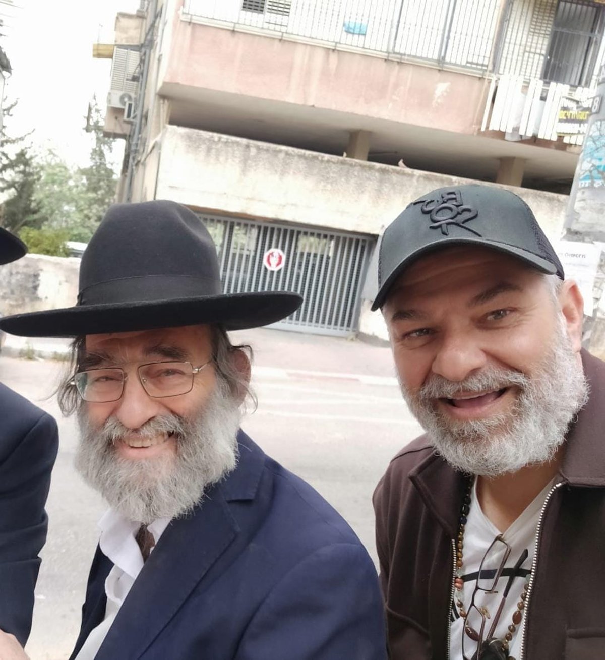 השחקן דני שטג נפרד מהרב אברהם אדרת זצ"ל