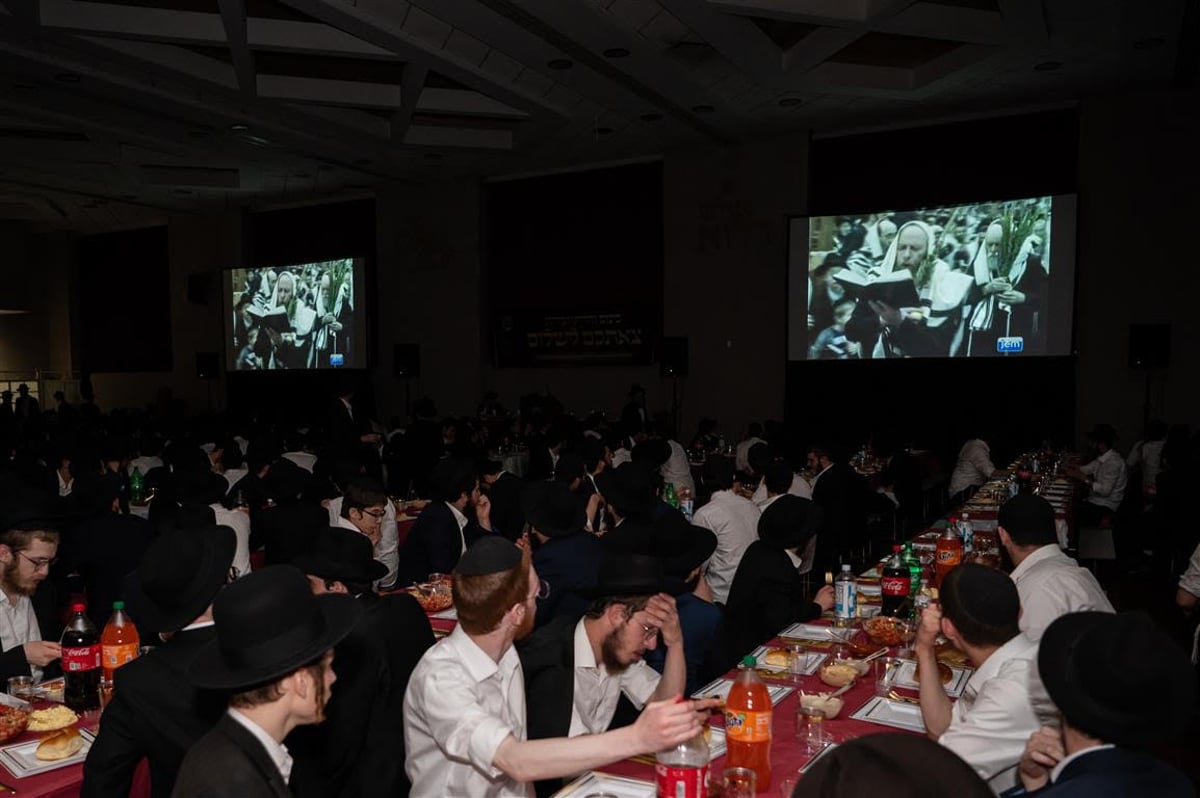 הכינוס שחתם את חודש תשרי לתלמידי ישיבות חב"ד