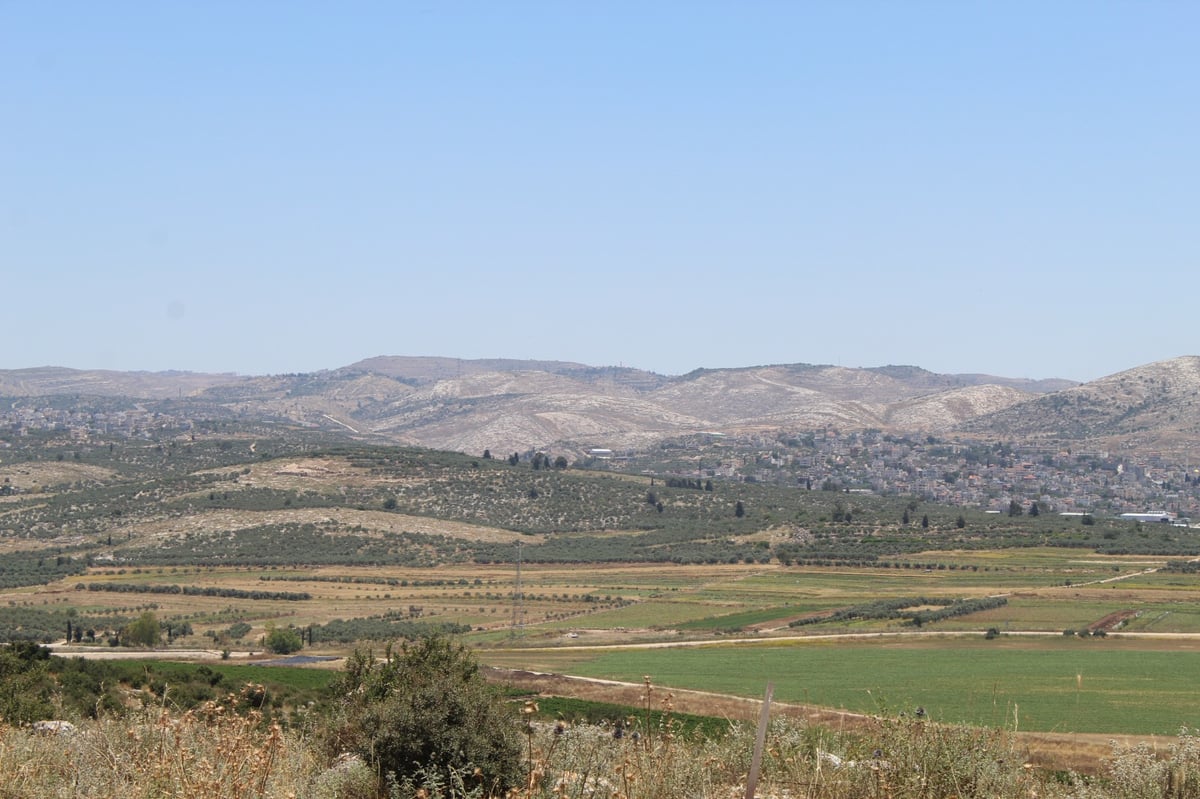 "עמק איילון" בו התרחש 'קרב הטרקטורים' בשב"ק פרשת נח תשכ"ז (1966)